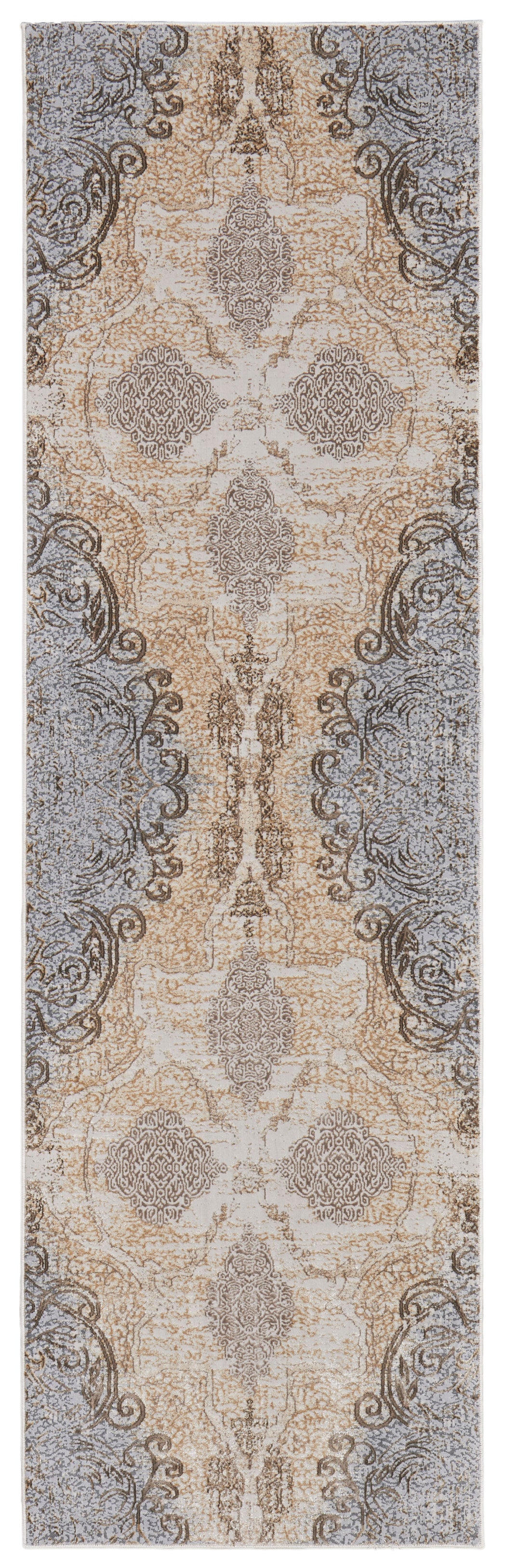 Feizy Celene Cel39L1F Silver/Tan/Gray Area Rug