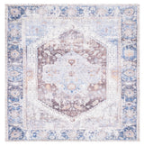 Safavieh Classic Vintage 6'-0" x 6'-0" Rug in Rust / Blue