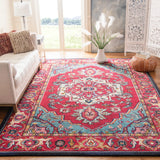 Safavieh Monaco 10'-0" x 14'-0" Rug in Red / Turquoise