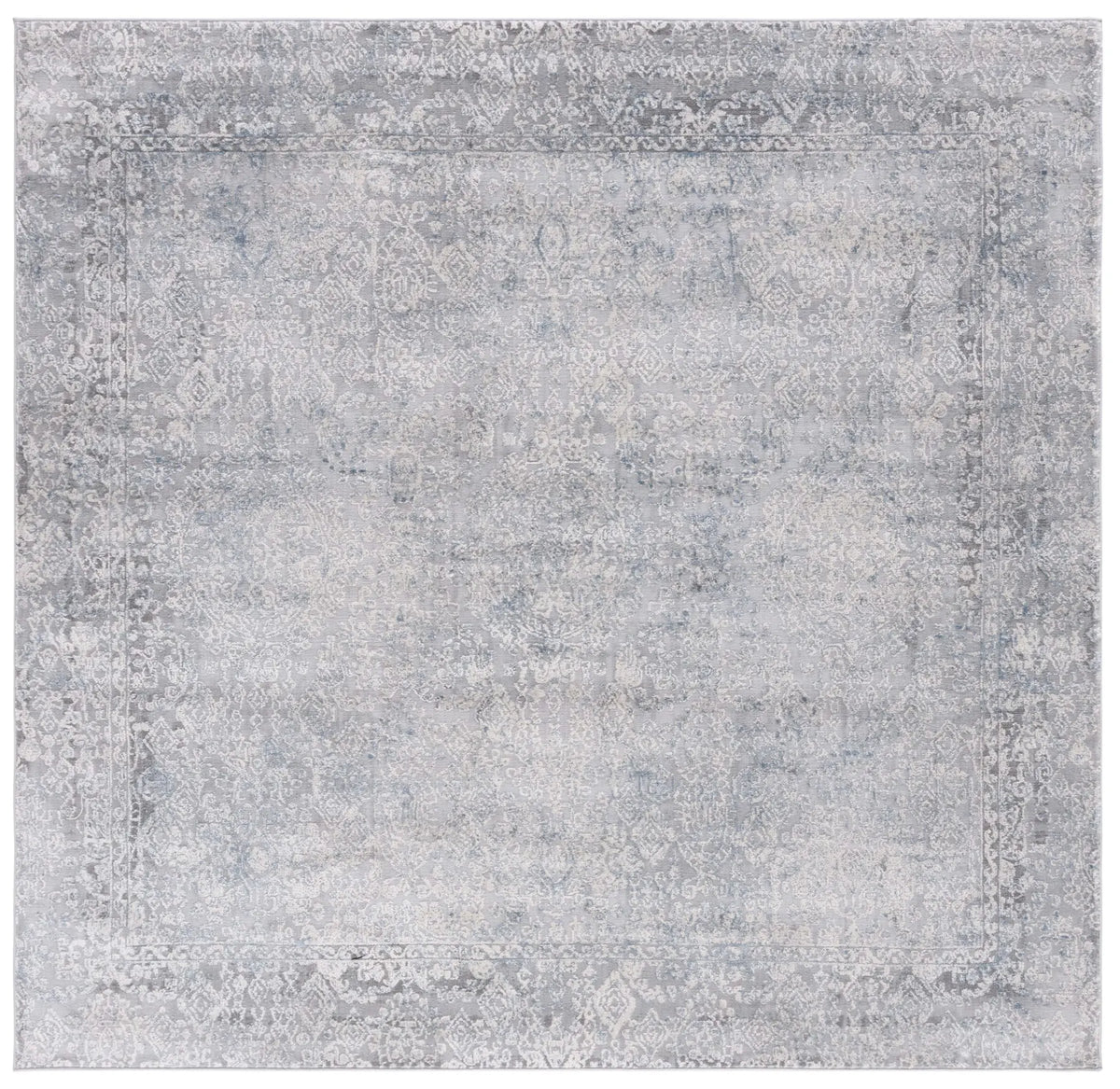 Safavieh Vogue 6'-7" x 6'-7" Rug in Grey / Blue