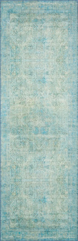 Loloi Loren Lq-08 Aqua Rugs - runner flat