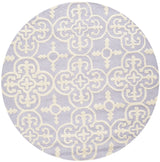 Safavieh Cambridge 6'-0" x 6'-0" Rug in Lavander / Ivory