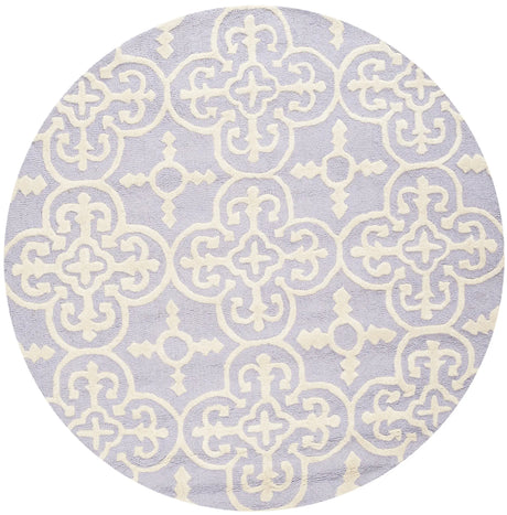 Safavieh Cambridge 6'-0" x 6'-0" Rug in Lavander / Ivory