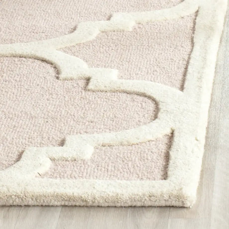 Safavieh Cambridge 2'-6" x 12'-0" Rug in Light Pink / Ivory