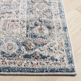 Safavieh Vintage Tabriz 4'-0" x 6'-0" Rug in Blue / Rust