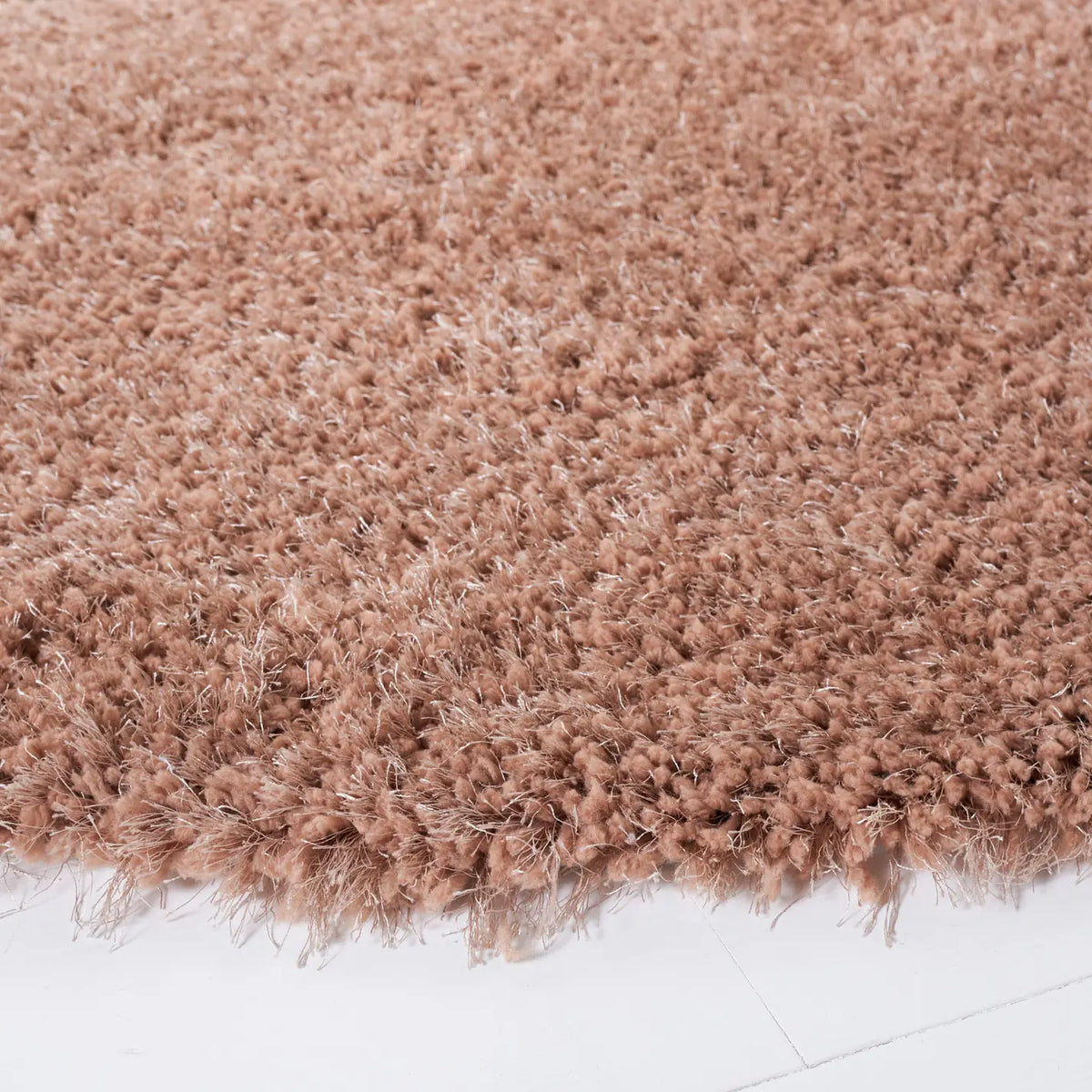 Safavieh Shag 7'-0" x 7'-0" Rug in Dark Beig