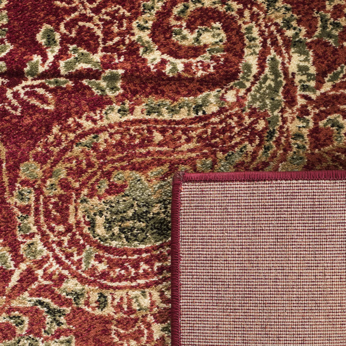 Safavieh Lyndhurst 4'-0" x 6'-0" Rug in Red / Multi