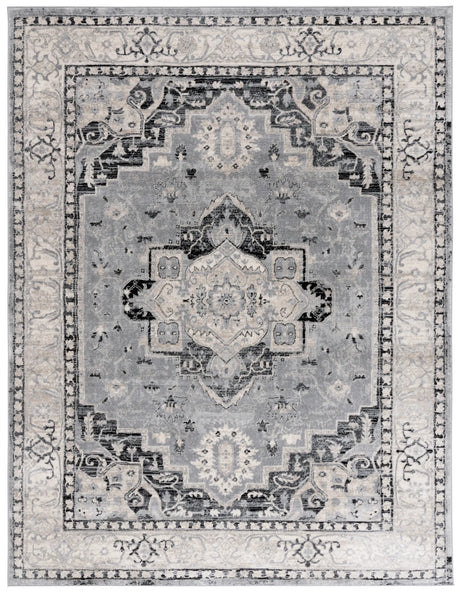 Safavieh Brentwood 10'-0" x 13'-0" Rug in Silver / Black