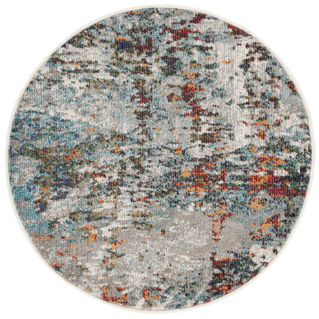 Safavieh Madison 3'-0" x 3'-0" Rug in Grey / Blue