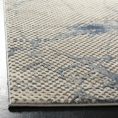Safavieh Meadow 100 6'-7" x 9'-0" Rug in Navy / Ivory
