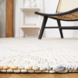 Safavieh Marbella 4'-0" x 6'-0" Rug in Ivory / Orange