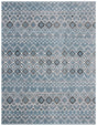 Safavieh Amsterdam 10'-0" x 14'-0" Rug in Blue / Ivory