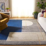 Safavieh Ebony 10'-0" x 14'-0" Rug in Beige / Blue