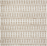 Safavieh Cape Cod 6'-0" x 6'-0" Rug in Silver / Natural