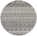 Safavieh Tulum 6'-7" x 6'-7" Rug in Grey / Ivory