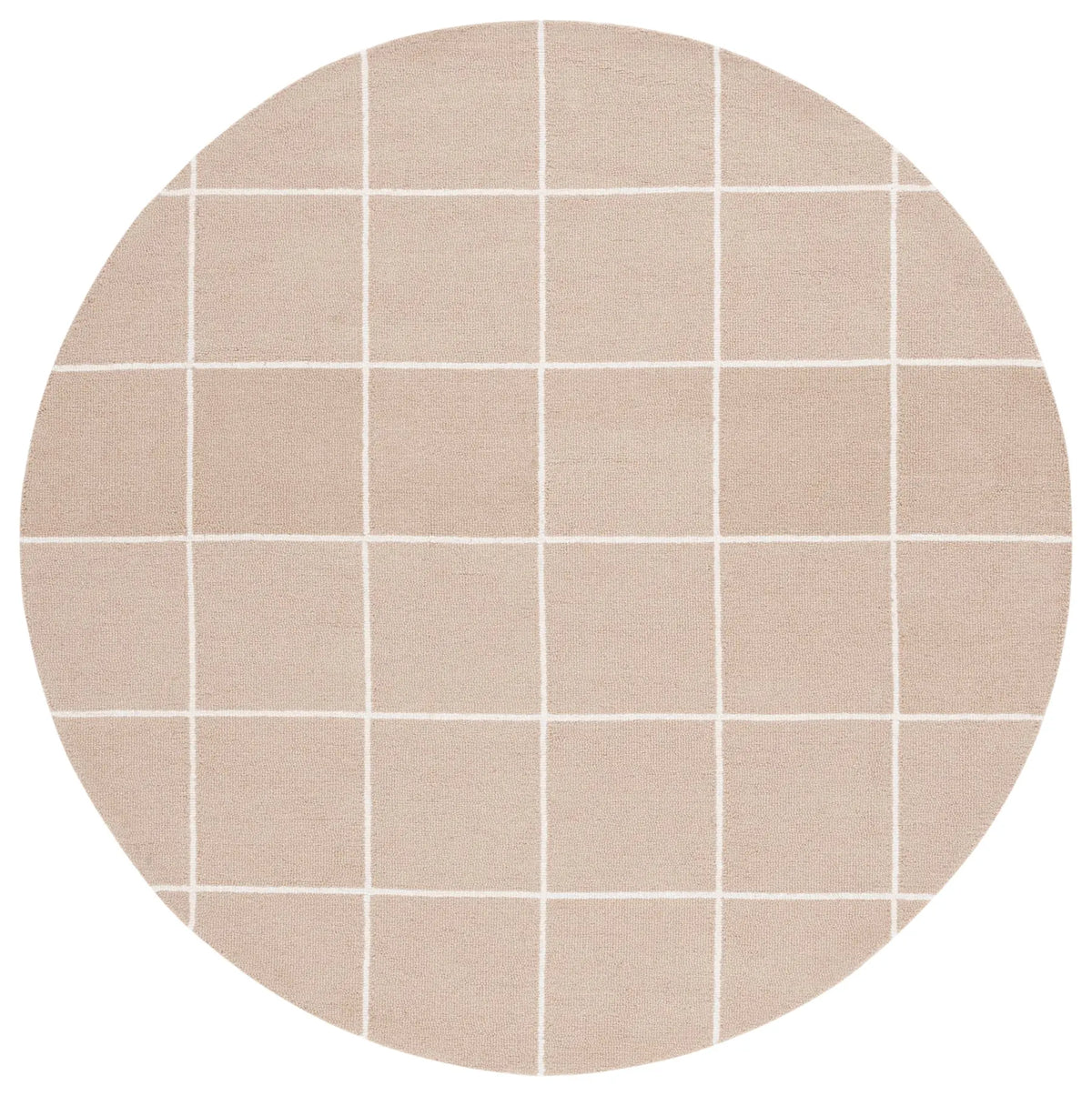 Safavieh Martha Stewart 300 6'-0" x 6'-0" Rug in Beige / Ivory