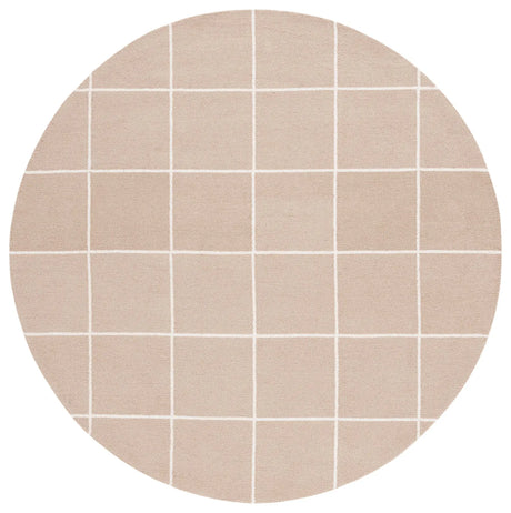 Safavieh Martha Stewart 300 6'-0" x 6'-0" Rug in Beige / Ivory