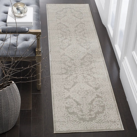 Safavieh Princeton 2'-0" x 10'-0" Rug in Grey / Beige