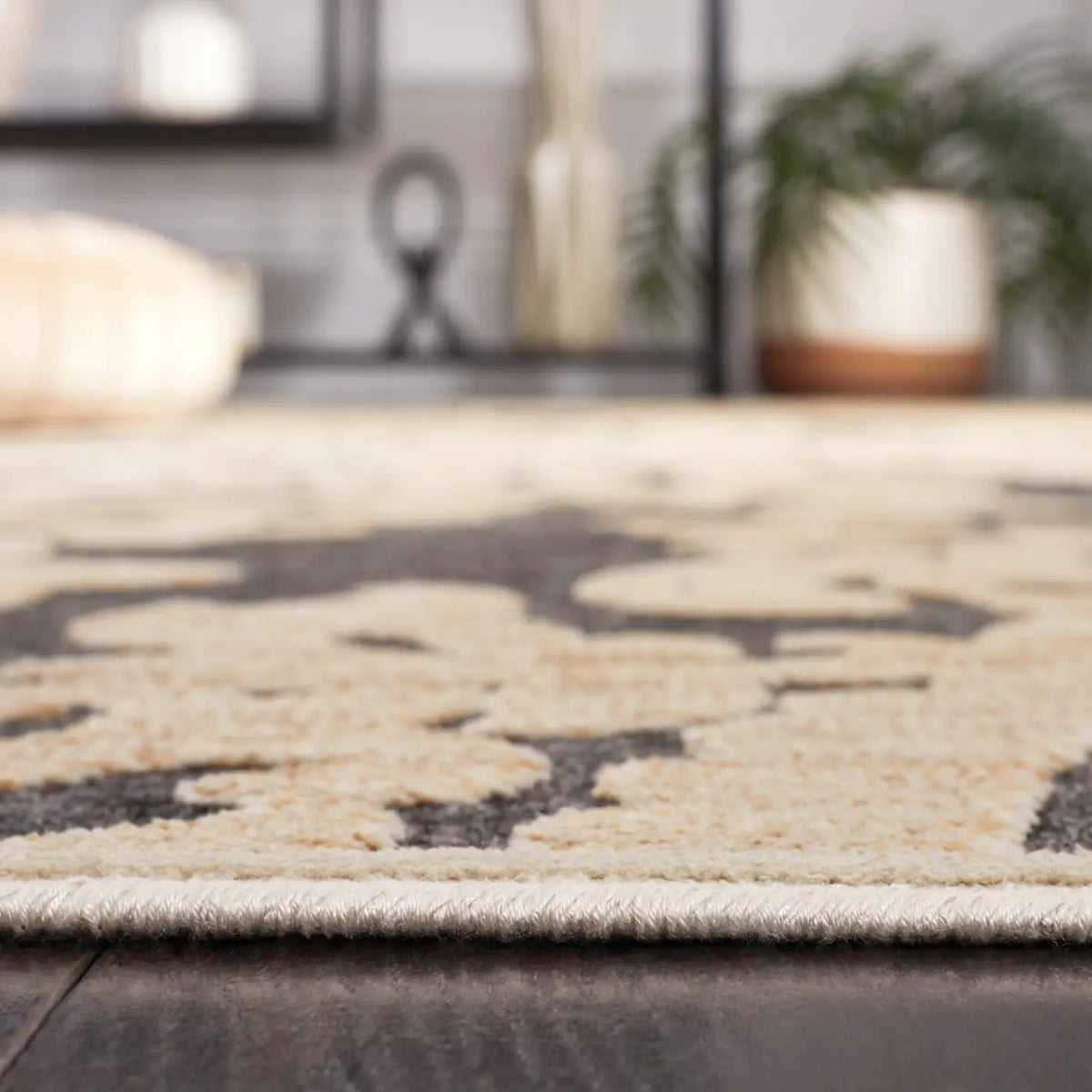 Safavieh Paradise 5'-3" x 7'-6" Rug in Stone / Anthracite