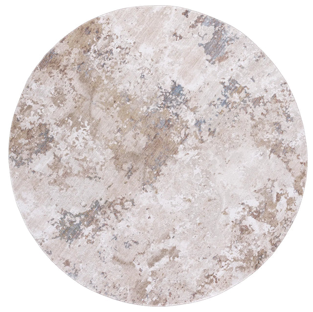 Safavieh Ellwood Modern 6'-5" x 6'-5" Rug in Beige / Ivory