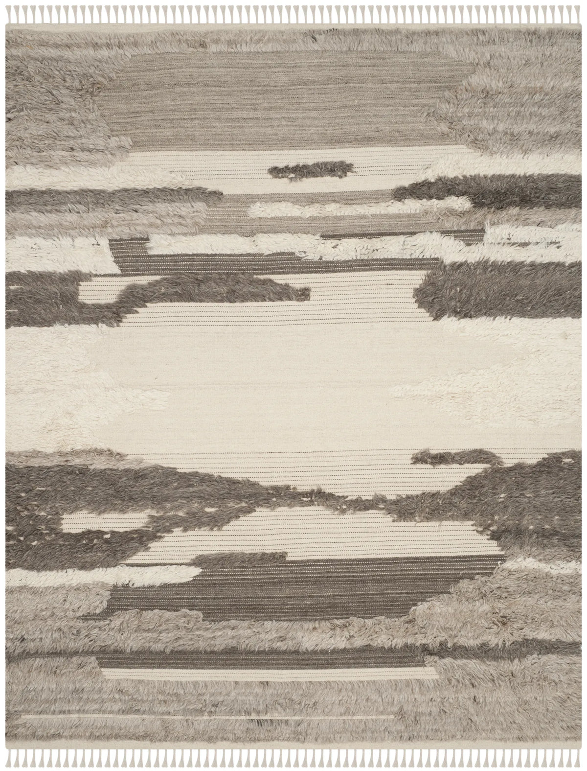 Safavieh Kenya 10'-0" x 14'-0" Rug in Ivory / Grey
