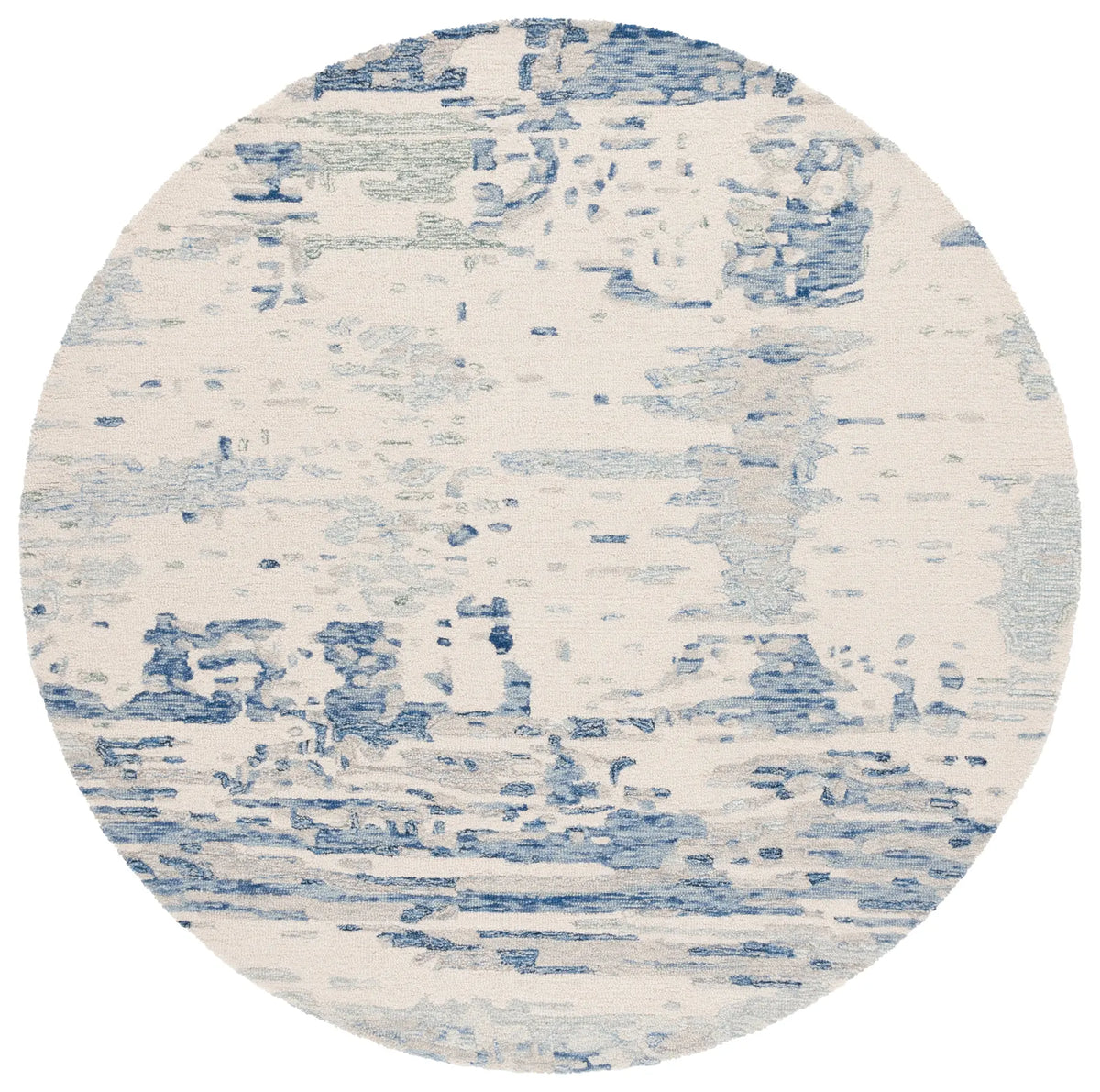 Safavieh Metro 6'-0" x 6'-0" Rug in Ivory / Blue