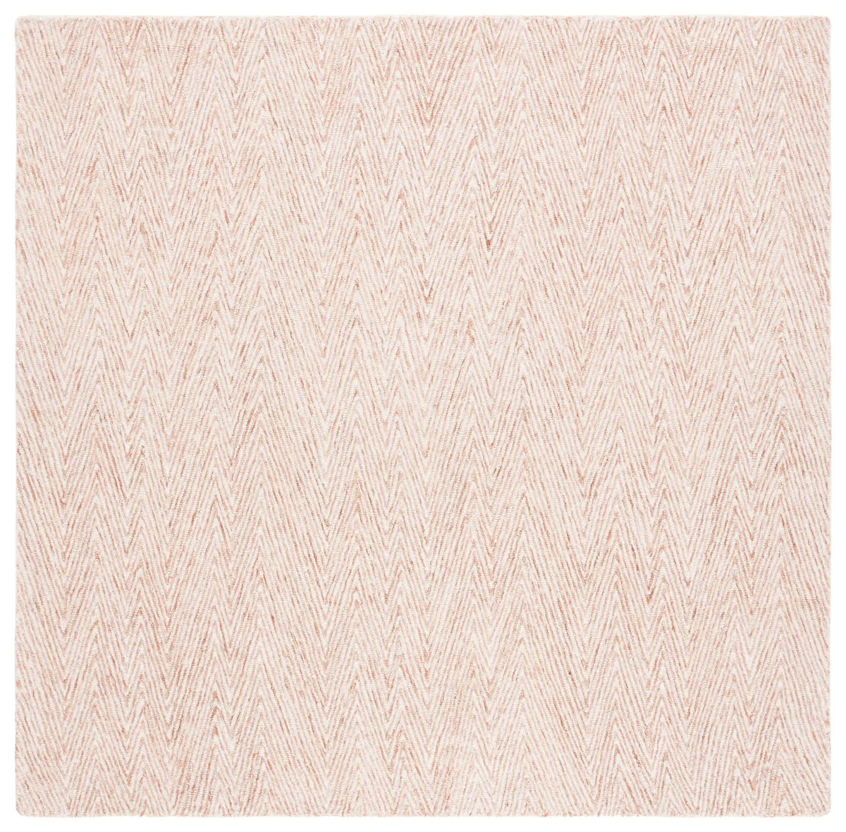 Safavieh Abstract 6'-0" x 6'-0" Rug in Brown / Ivory