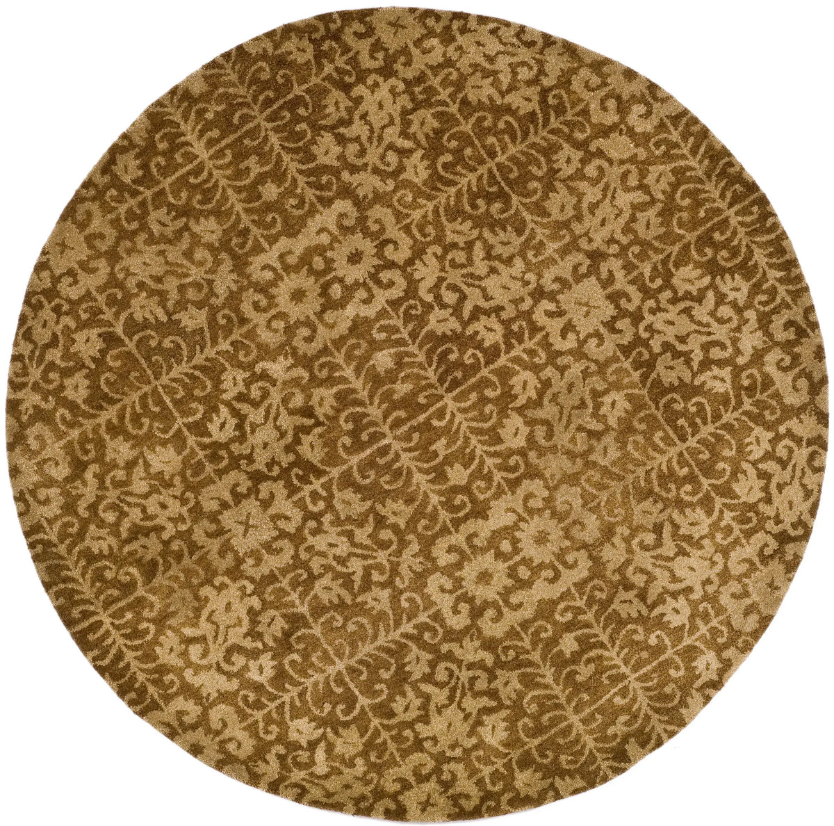 Safavieh Antiquity 6'-0" x 6'-0" Rug in Gold / Beige