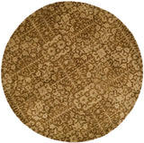 Safavieh Antiquity 6'-0" x 6'-0" Rug in Gold / Beige