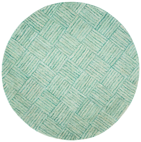 Safavieh Nantucket 6'-0" x 6'-0" Rug in Green / Multi