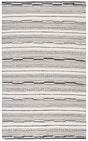 Safavieh Natura 4'-0" x 6'-0" Rug in Black / Ivory