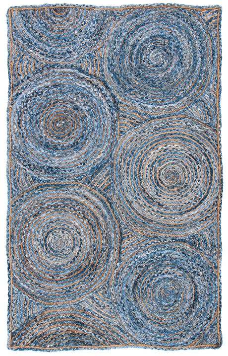 Safavieh Cape Cod 4'-0" x 6'-0" Rug in Blue / Natural
