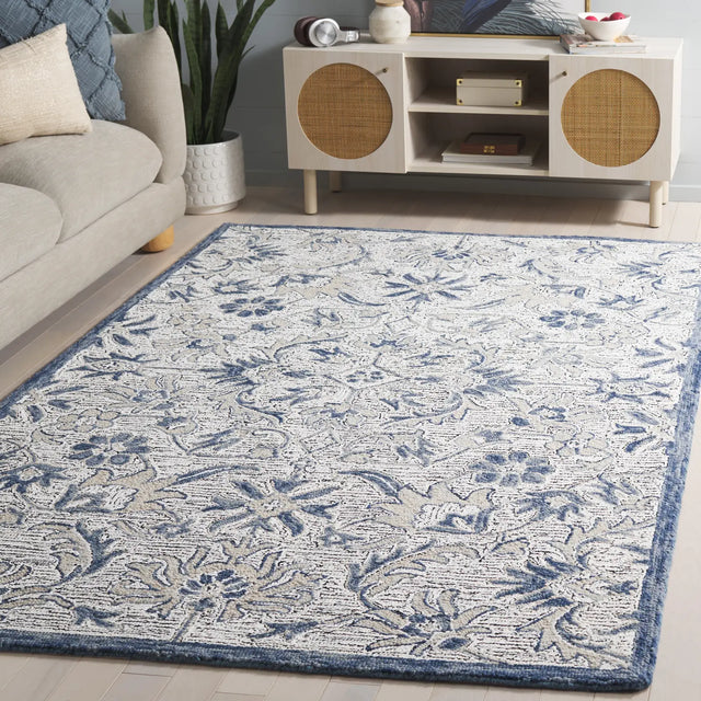 Safavieh Metro 4'-0" x 6'-0" Rug in Ivory / Grey