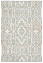 Safavieh Natural Fiber 4'-0" x 6'-0" Rug in Light Blue / Ivory