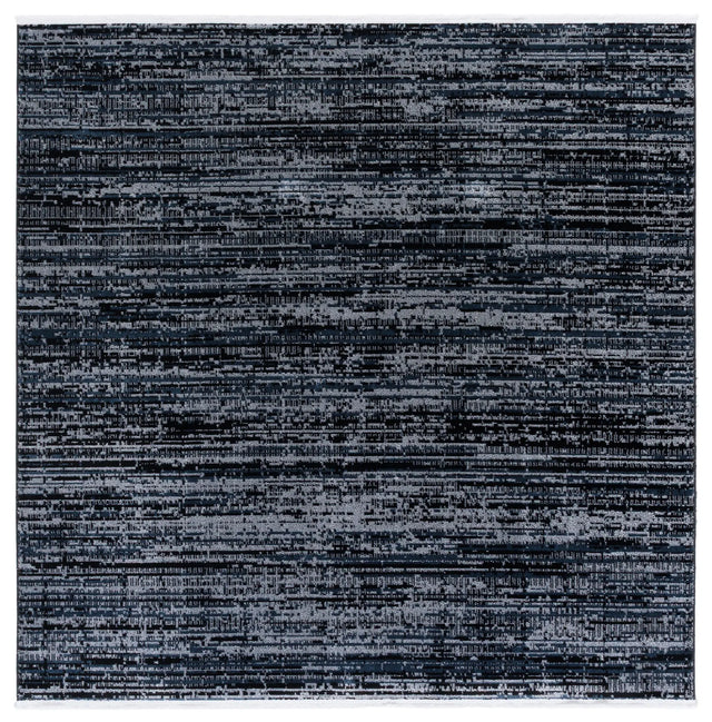 Safavieh Mila 6'-7" x 6'-7" Rug in Dark Blue / Black