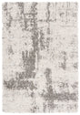 Safavieh Hudson Shag 4'-0" x 6'-0" Rug in Ivory / Grey