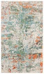 Safavieh Madison 3'-0" x 5'-0" Rug in Green / Rust