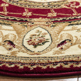 Safavieh Lyndhurst 5'-3" x 5'-3" Rug in Red / Ivory