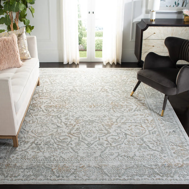 Safavieh Princeton 6'-0" x 9'-0" Rug in Beige / Grey