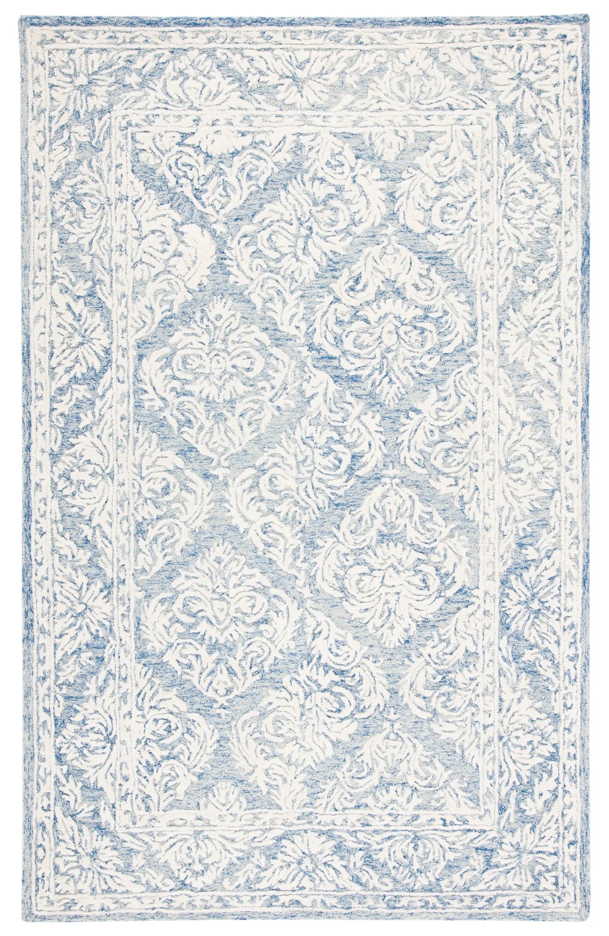 Safavieh Metro 4'-0" x 6'-0" Rug in Blue / Ivory