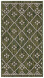 Safavieh Courtyard 2'-0" x 3'-7" Rug in Green / Grey