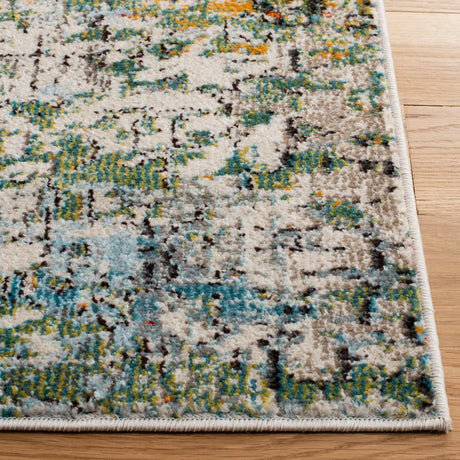 Safavieh Madison 4'-0" x 6'-0" Rug in Green / Turquoise