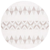 Safavieh Lotus 6'-7" x 6'-7" Rug in Ivory / Beige