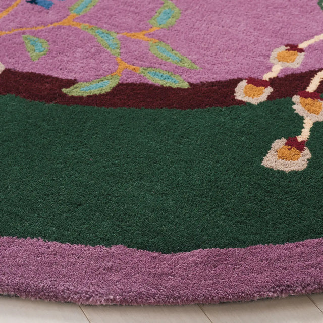 Safavieh Metro 6'-0" x 6'-0" Rug in Purple / Green