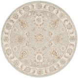 Safavieh Blossom 6'-0" x 6'-0" Rug in Aqua / Ivory
