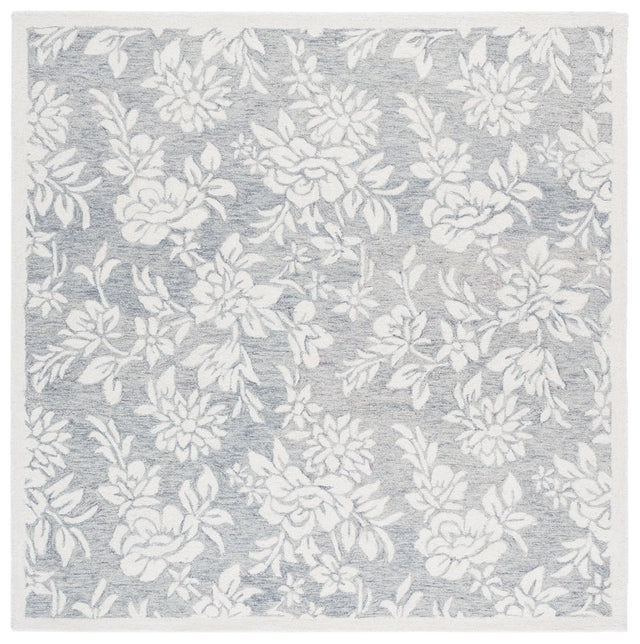 Safavieh Jardin 6'-0" x 6'-0" Rug in Grey / Ivory