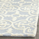 Safavieh Cambridge 5'-0" x 8'-0" Rug in Light Blue / Ivory