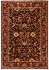 Safavieh Mahal 4'-0" x 5'-7" Rug in Brown / Beige