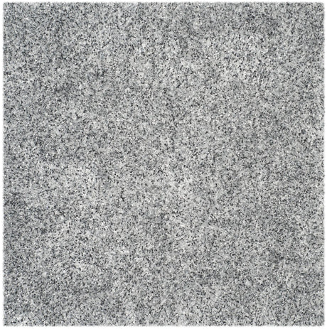 Safavieh Sg-Mls-Malibu Shag 5'-0" x 5'-0" Rug in Silver