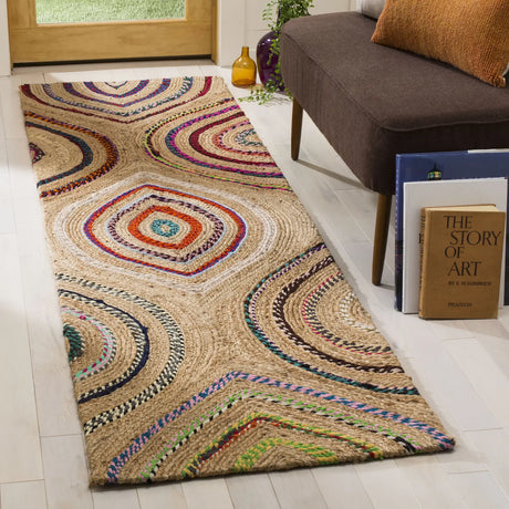 Safavieh Cape Cod 2'-3" x 8'-0" Rug in Natural / Multi